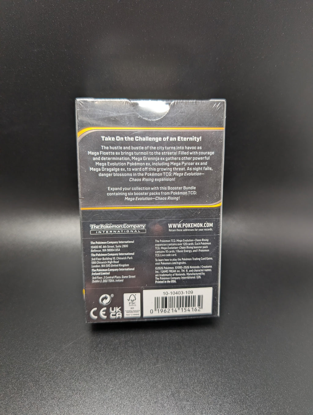 Pokémon Chaos Rising Booster Bundle